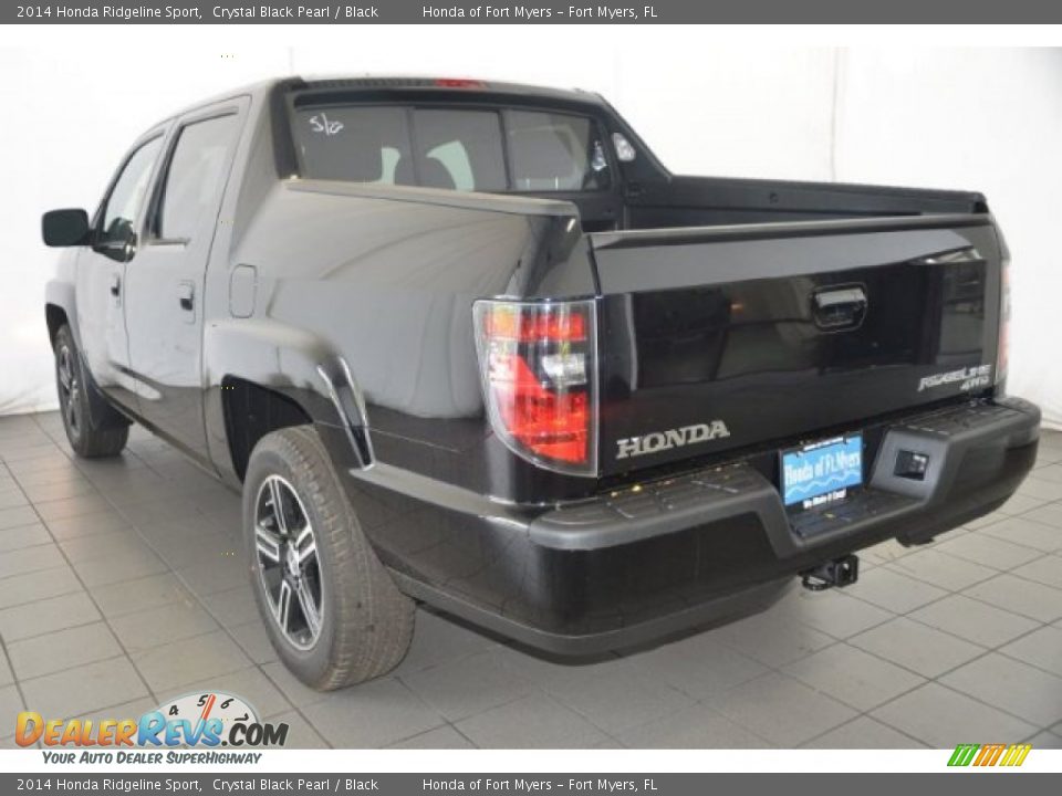 2014 Honda Ridgeline Sport Crystal Black Pearl / Black Photo #5