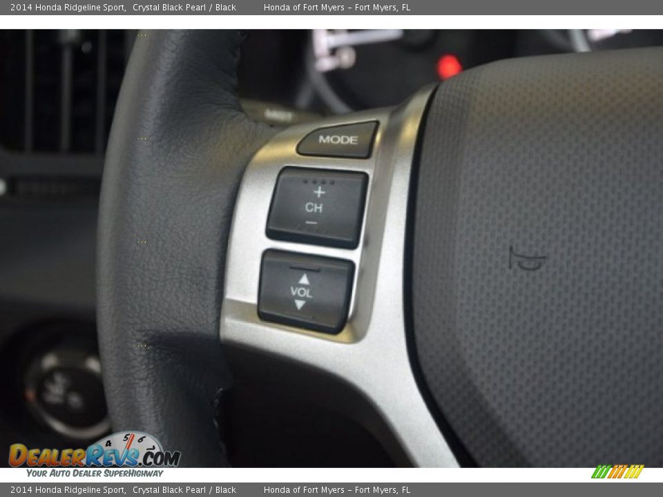 2014 Honda Ridgeline Sport Crystal Black Pearl / Black Photo #13