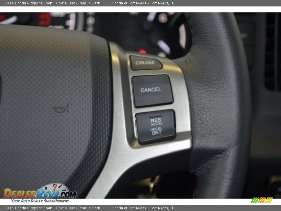 2014 Honda Ridgeline Sport Crystal Black Pearl / Black Photo #14