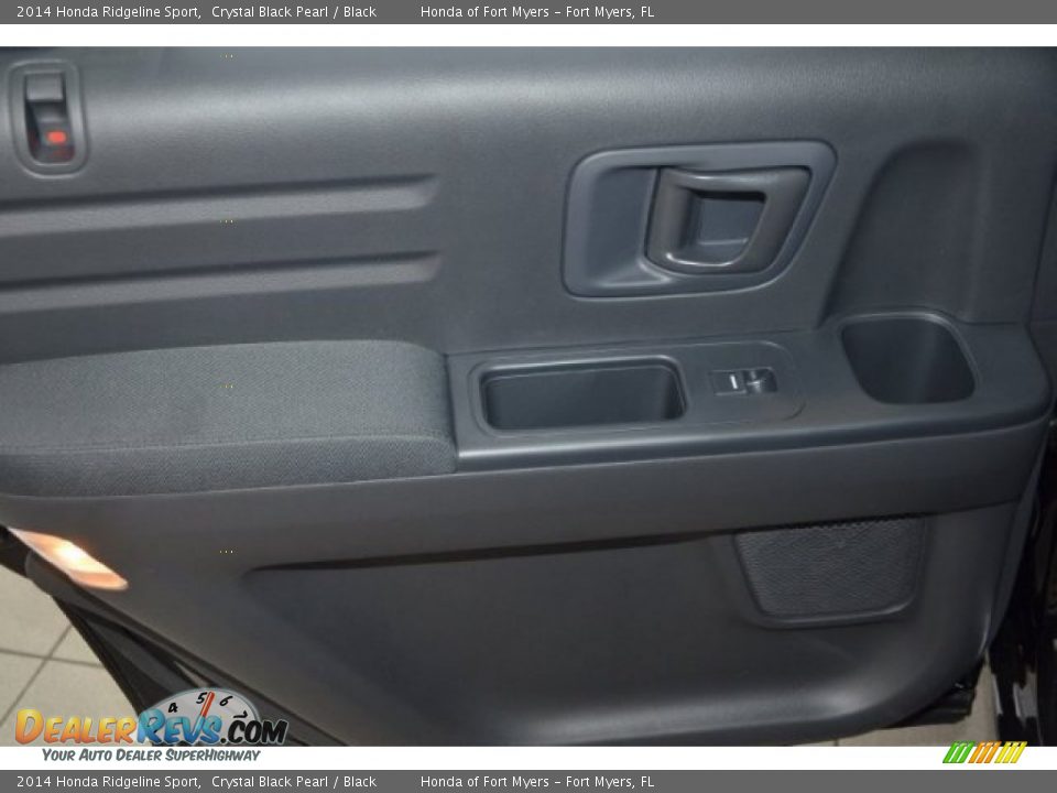 2014 Honda Ridgeline Sport Crystal Black Pearl / Black Photo #15