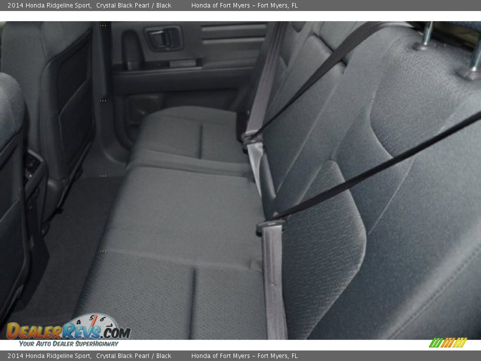 2014 Honda Ridgeline Sport Crystal Black Pearl / Black Photo #17