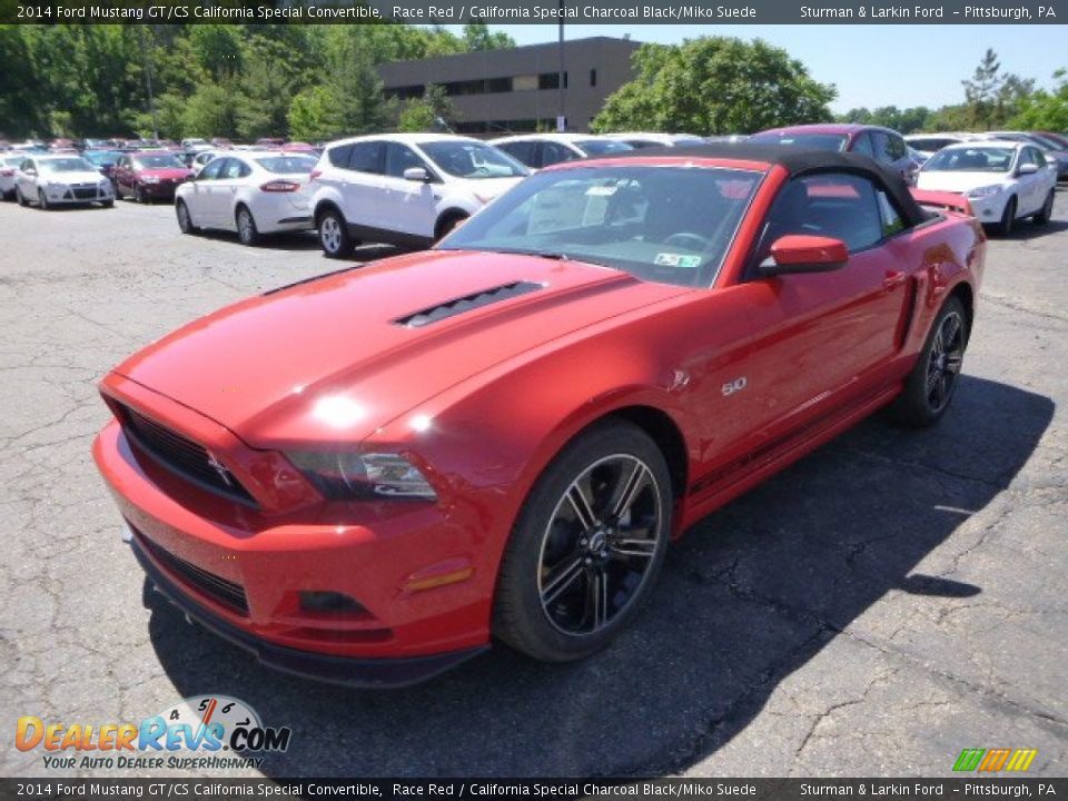 2014 Ford Mustang GT/CS California Special Convertible Race Red / California Special Charcoal Black/Miko Suede Photo #5