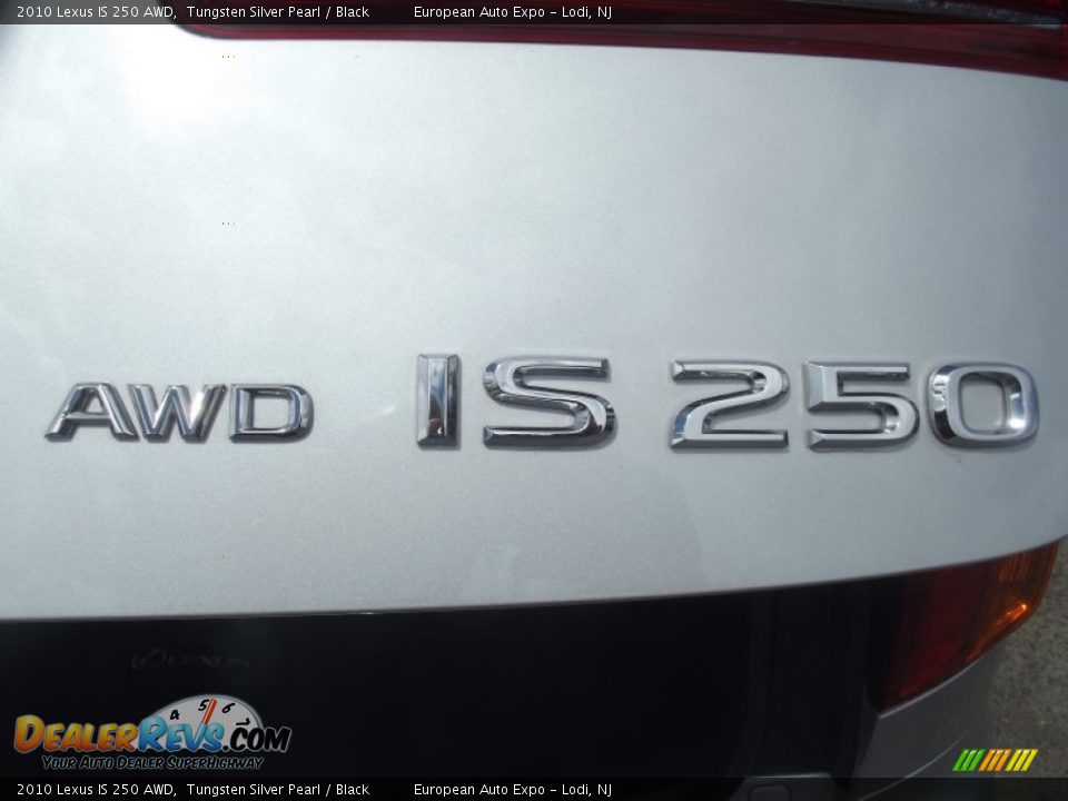 2010 Lexus IS 250 AWD Tungsten Silver Pearl / Black Photo #33
