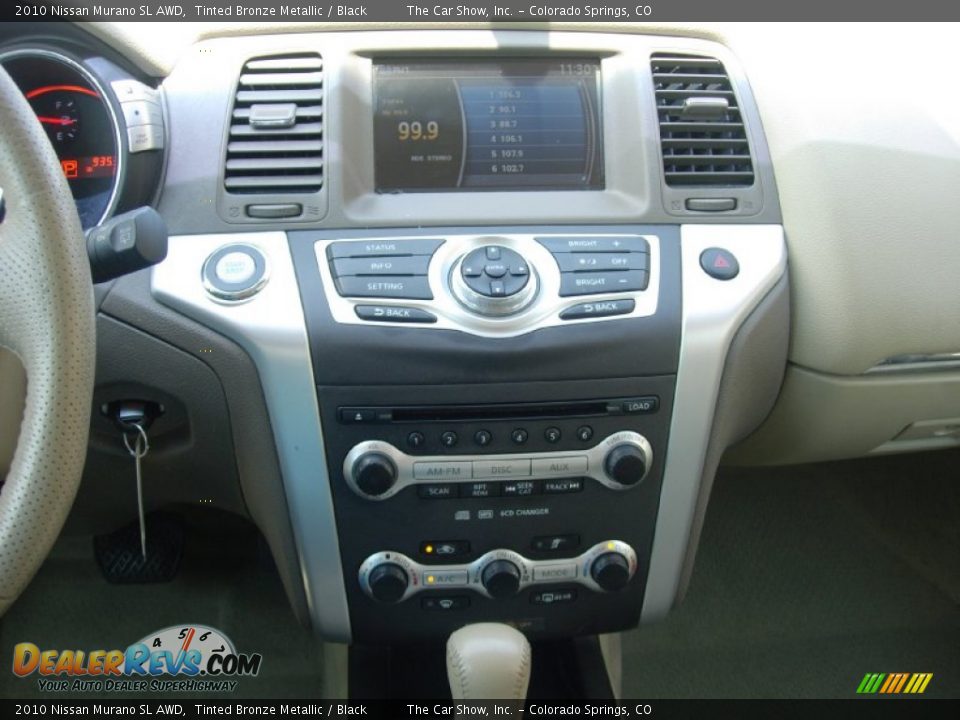 2010 Nissan Murano SL AWD Tinted Bronze Metallic / Black Photo #4