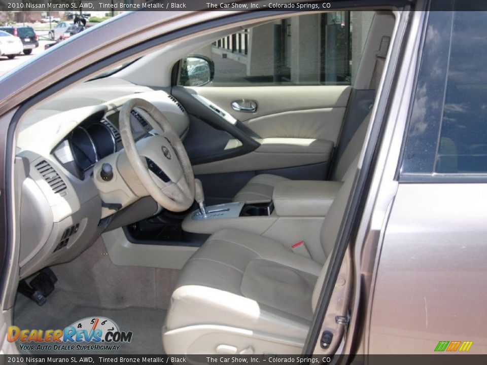2010 Nissan Murano SL AWD Tinted Bronze Metallic / Black Photo #7