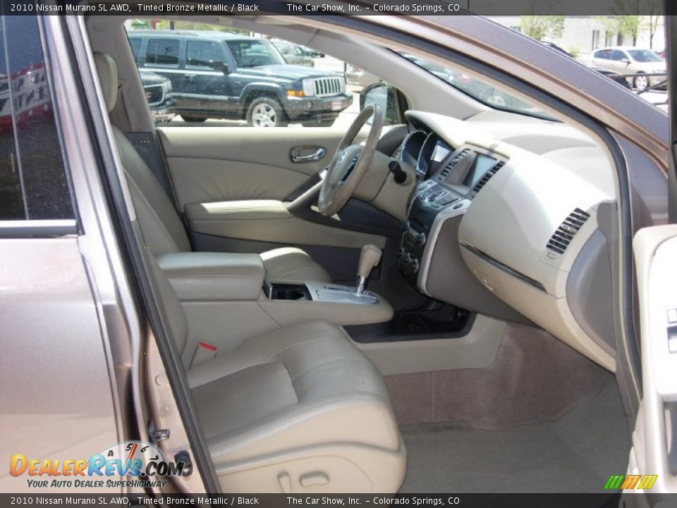 2010 Nissan Murano SL AWD Tinted Bronze Metallic / Black Photo #10