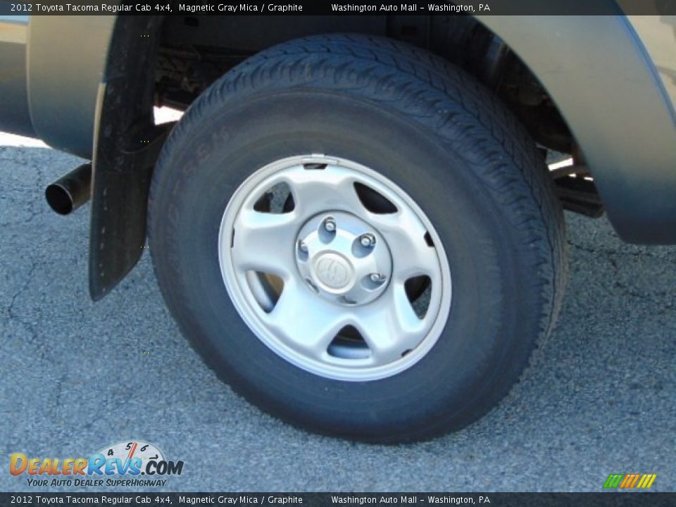 2012 Toyota Tacoma Regular Cab 4x4 Magnetic Gray Mica / Graphite Photo #3
