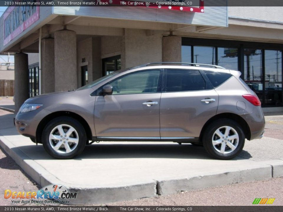 2010 Nissan Murano SL AWD Tinted Bronze Metallic / Black Photo #11