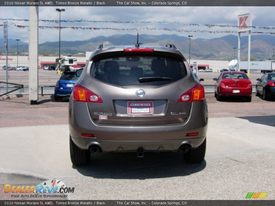 2010 Nissan Murano SL AWD Tinted Bronze Metallic / Black Photo #13