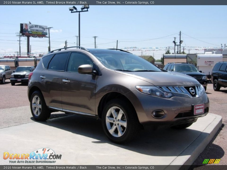 2010 Nissan Murano SL AWD Tinted Bronze Metallic / Black Photo #17