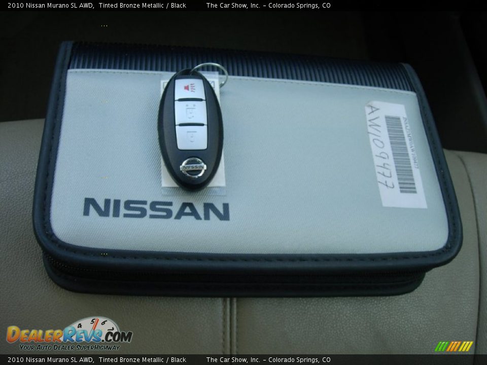 2010 Nissan Murano SL AWD Tinted Bronze Metallic / Black Photo #20