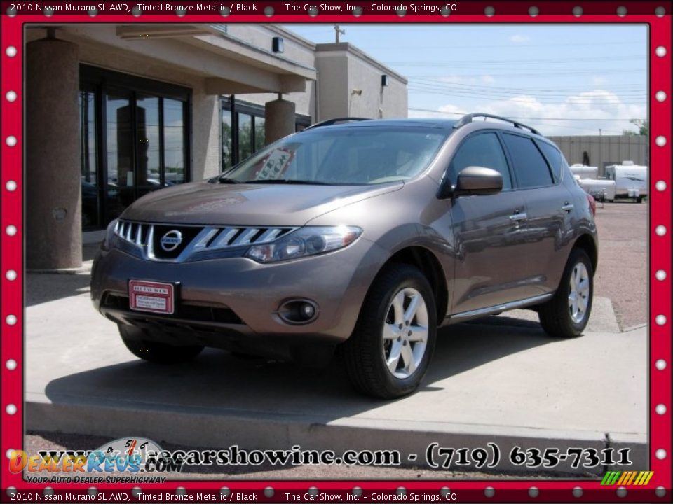 2010 Nissan Murano SL AWD Tinted Bronze Metallic / Black Photo #22