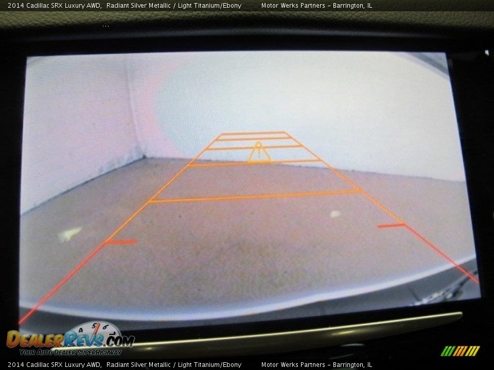 2014 Cadillac SRX Luxury AWD Radiant Silver Metallic / Light Titanium/Ebony Photo #24