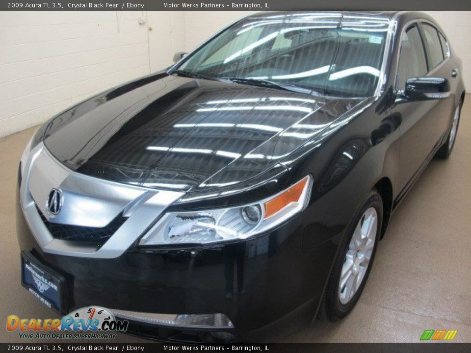 2009 Acura TL 3.5 Crystal Black Pearl / Ebony Photo #3