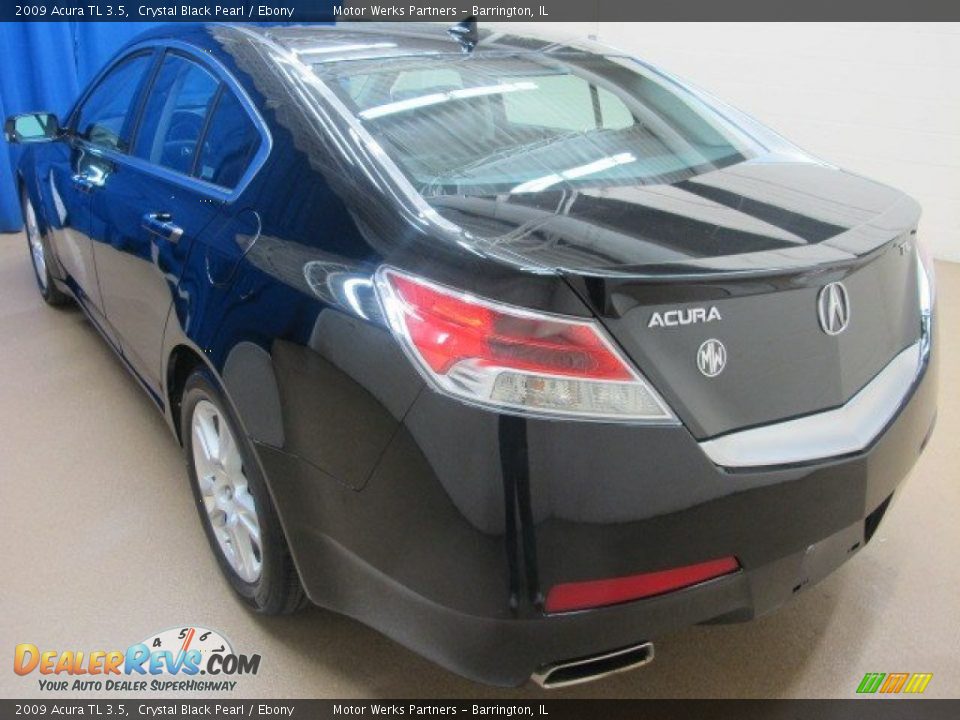2009 Acura TL 3.5 Crystal Black Pearl / Ebony Photo #5