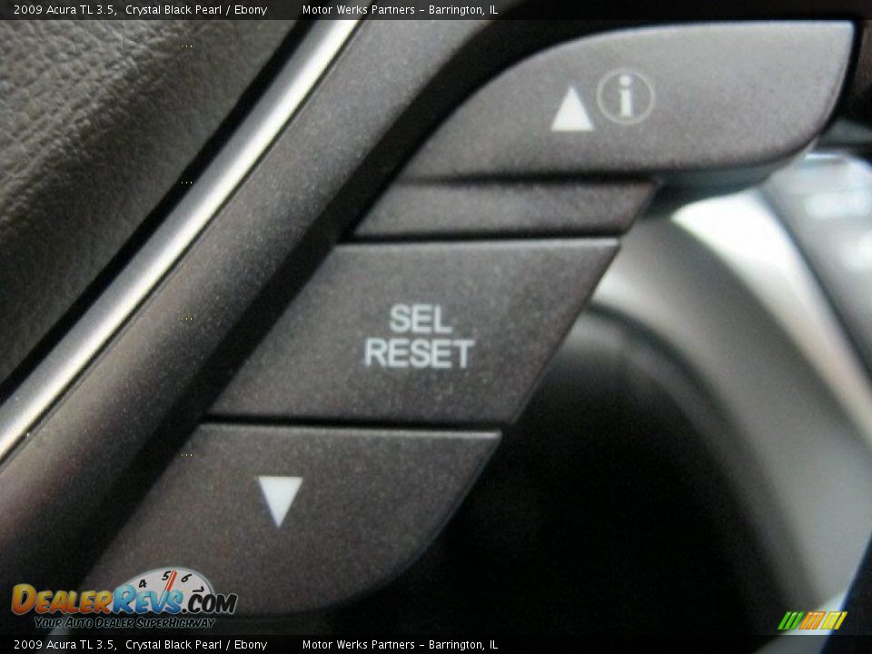 2009 Acura TL 3.5 Crystal Black Pearl / Ebony Photo #20