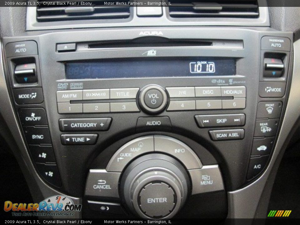 2009 Acura TL 3.5 Crystal Black Pearl / Ebony Photo #21