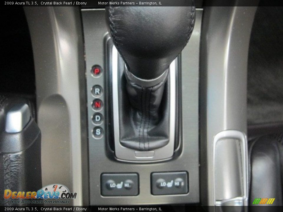 2009 Acura TL 3.5 Crystal Black Pearl / Ebony Photo #22