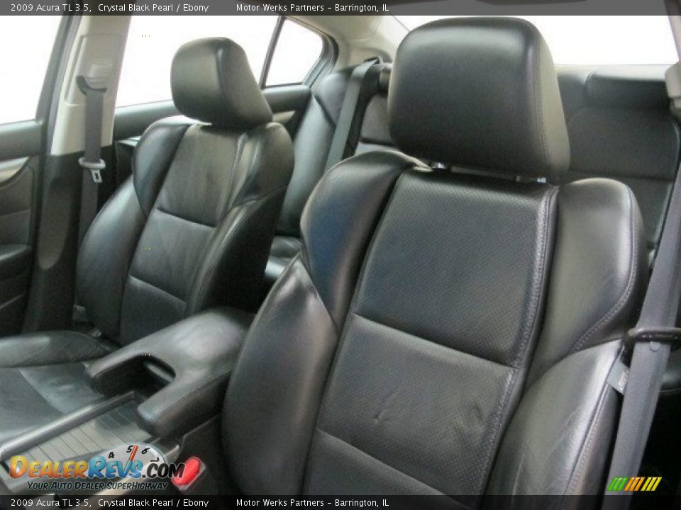 2009 Acura TL 3.5 Crystal Black Pearl / Ebony Photo #25