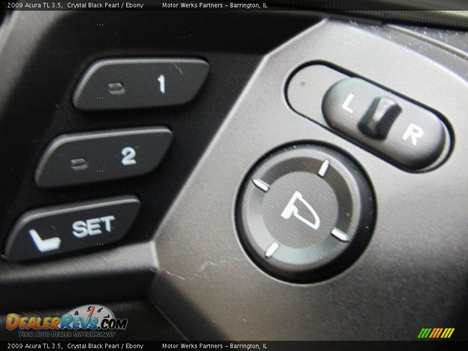 2009 Acura TL 3.5 Crystal Black Pearl / Ebony Photo #27