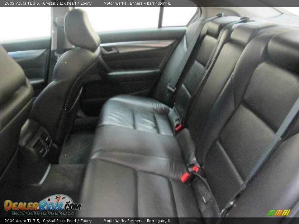 2009 Acura TL 3.5 Crystal Black Pearl / Ebony Photo #31