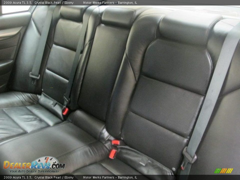 2009 Acura TL 3.5 Crystal Black Pearl / Ebony Photo #32