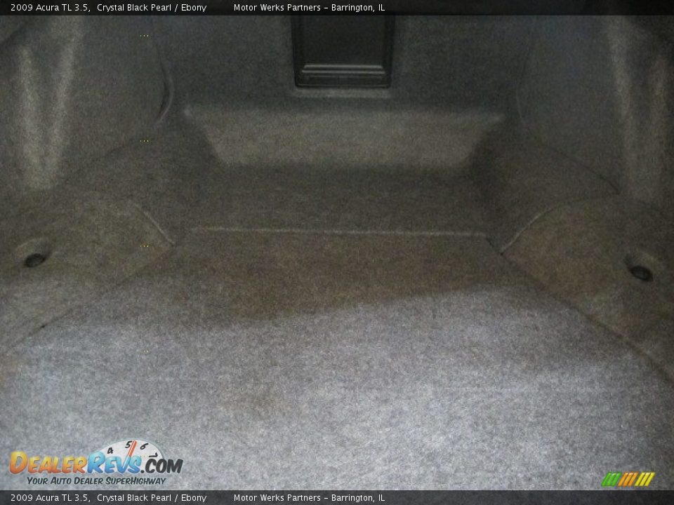 2009 Acura TL 3.5 Crystal Black Pearl / Ebony Photo #35