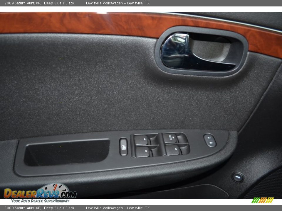 2009 Saturn Aura XR Deep Blue / Black Photo #14