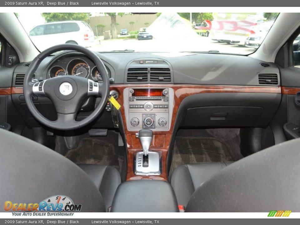 2009 Saturn Aura XR Deep Blue / Black Photo #15