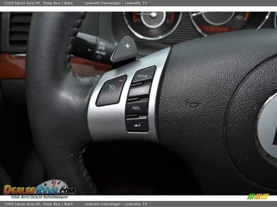 2009 Saturn Aura XR Deep Blue / Black Photo #18