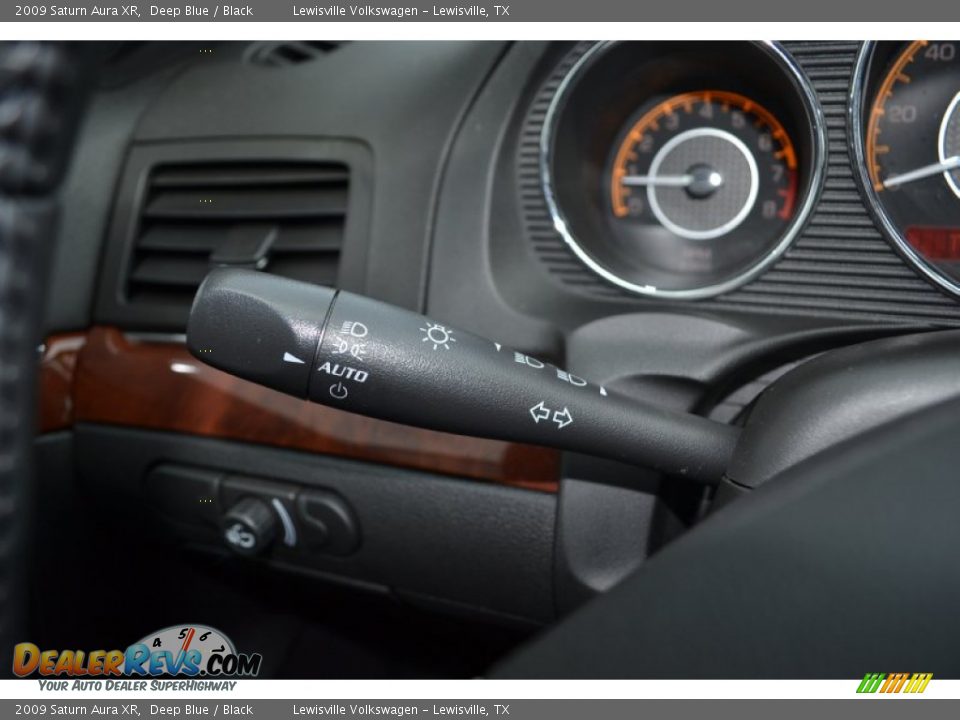 2009 Saturn Aura XR Deep Blue / Black Photo #20