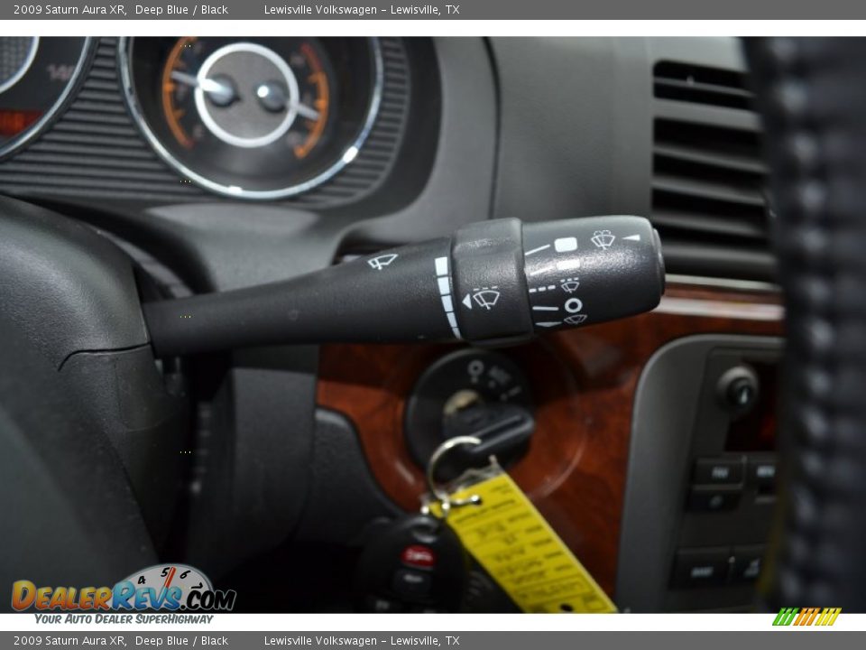 2009 Saturn Aura XR Deep Blue / Black Photo #21