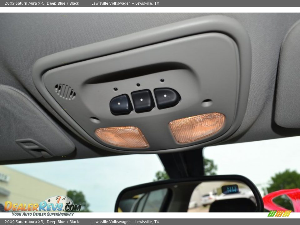 2009 Saturn Aura XR Deep Blue / Black Photo #24