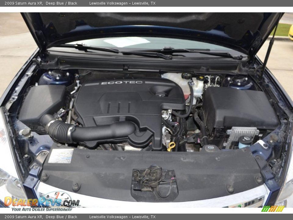 2009 Saturn Aura XR Deep Blue / Black Photo #25