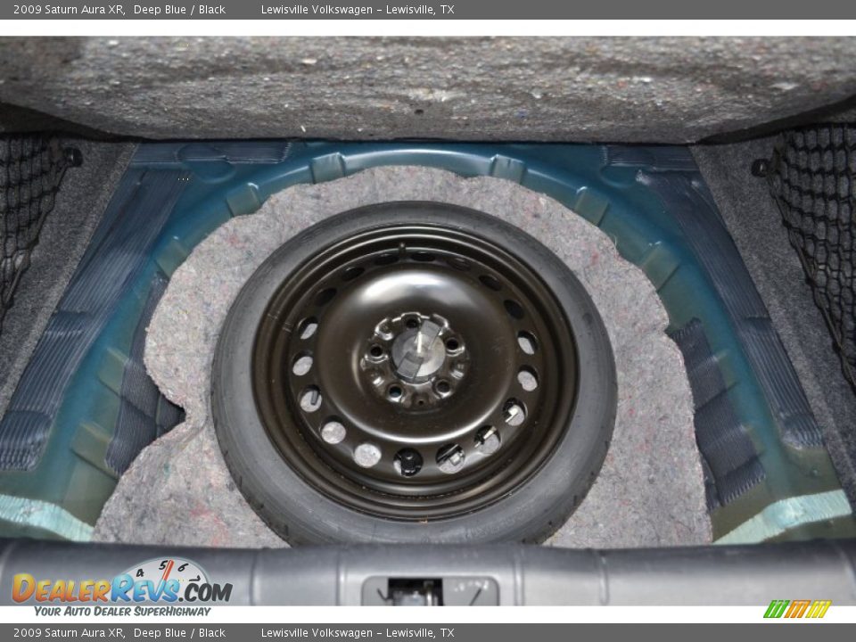 2009 Saturn Aura XR Deep Blue / Black Photo #27