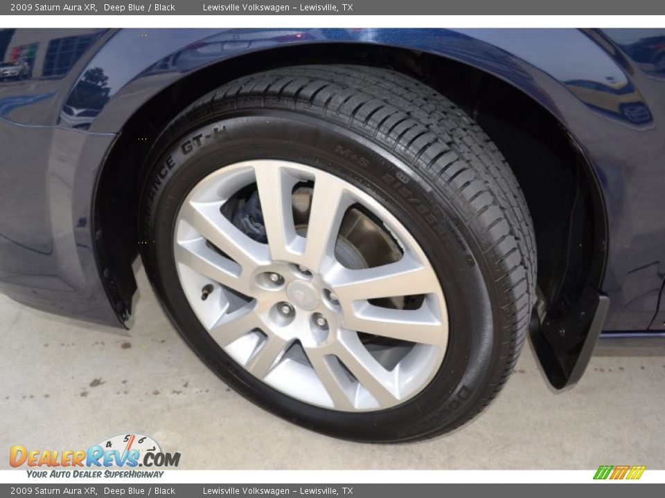 2009 Saturn Aura XR Deep Blue / Black Photo #28