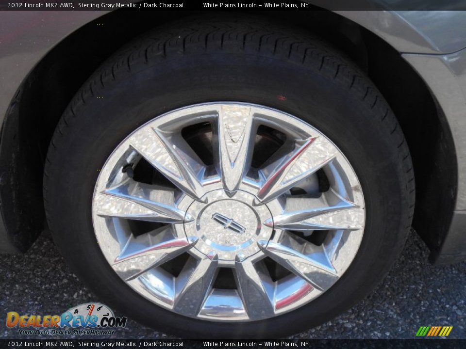 2012 Lincoln MKZ AWD Sterling Gray Metallic / Dark Charcoal Photo #3