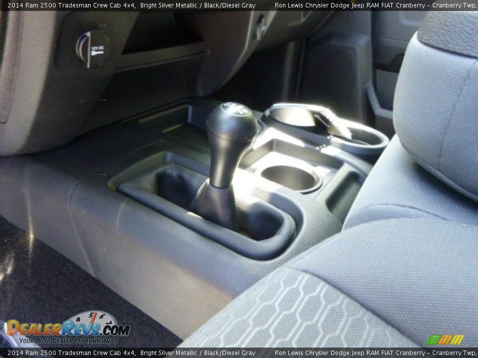 2014 Ram 2500 Tradesman Crew Cab 4x4 Bright Silver Metallic / Black/Diesel Gray Photo #16