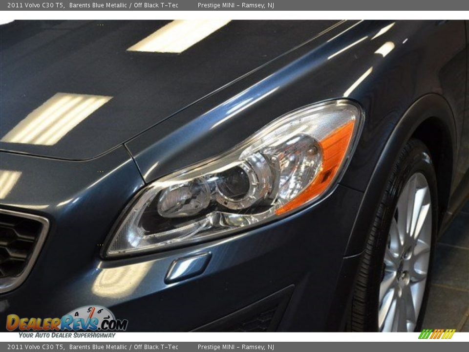 2011 Volvo C30 T5 Barents Blue Metallic / Off Black T-Tec Photo #2