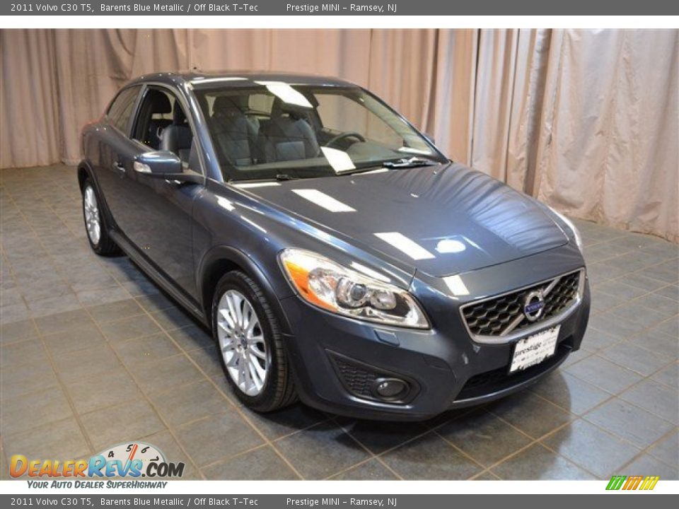 2011 Volvo C30 T5 Barents Blue Metallic / Off Black T-Tec Photo #4