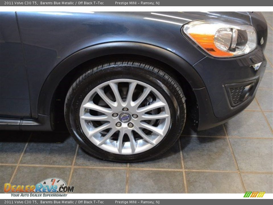 2011 Volvo C30 T5 Barents Blue Metallic / Off Black T-Tec Photo #5