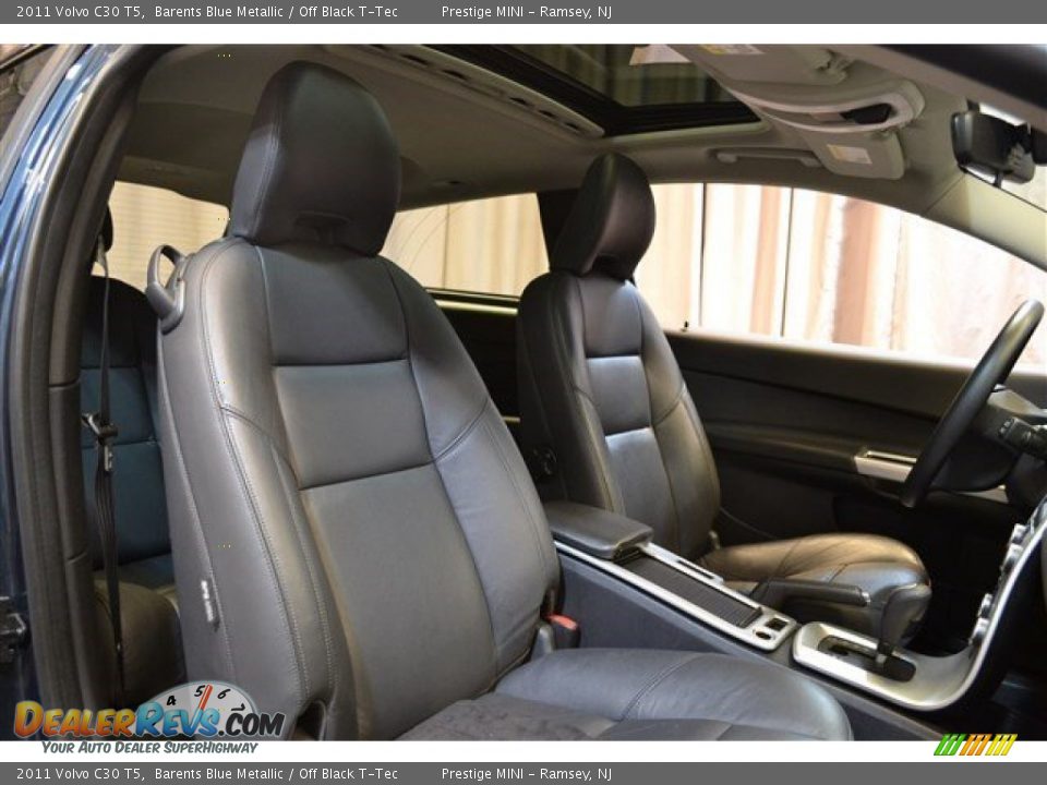 2011 Volvo C30 T5 Barents Blue Metallic / Off Black T-Tec Photo #6