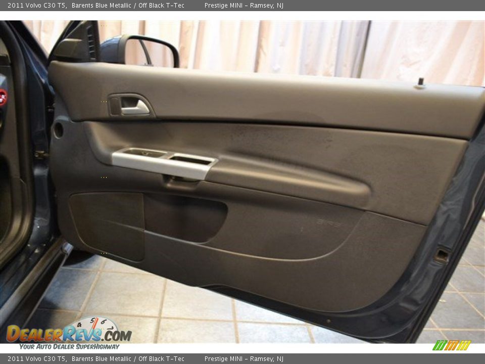 2011 Volvo C30 T5 Barents Blue Metallic / Off Black T-Tec Photo #7