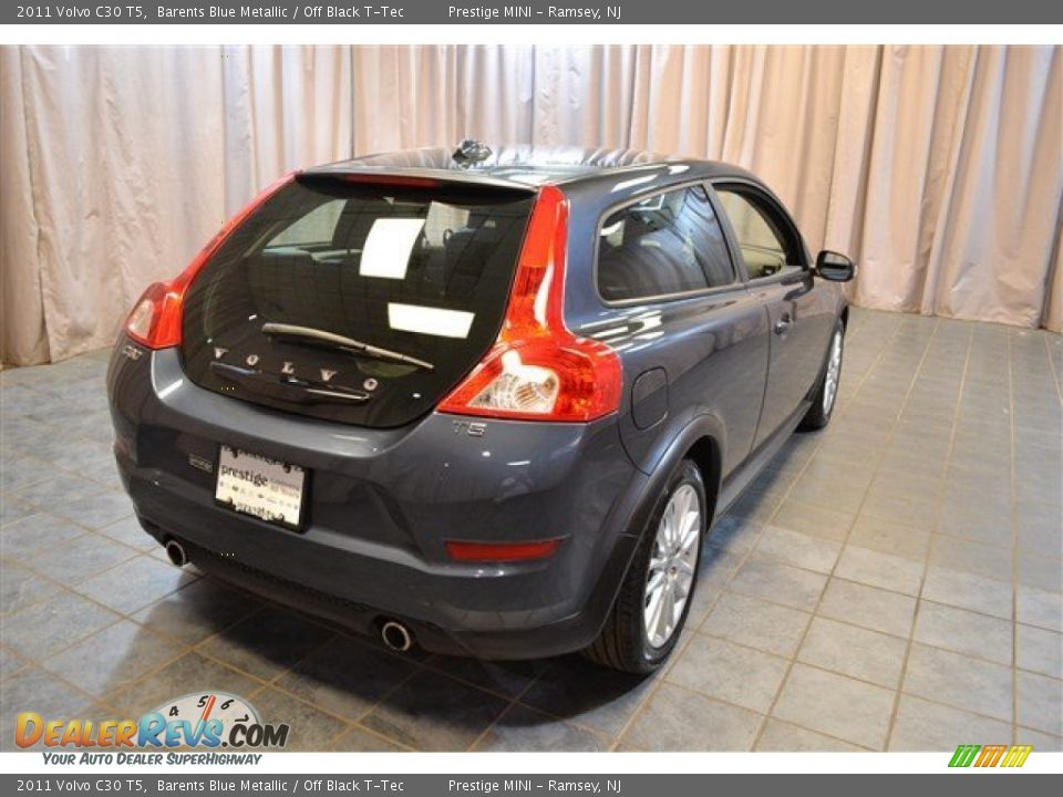 2011 Volvo C30 T5 Barents Blue Metallic / Off Black T-Tec Photo #12