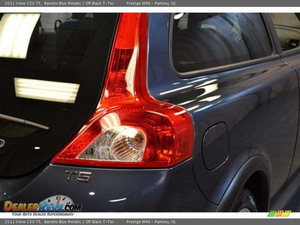 2011 Volvo C30 T5 Barents Blue Metallic / Off Black T-Tec Photo #13