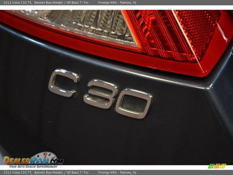2011 Volvo C30 T5 Barents Blue Metallic / Off Black T-Tec Photo #15