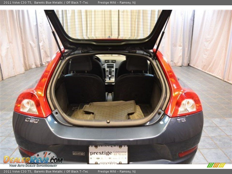 2011 Volvo C30 T5 Barents Blue Metallic / Off Black T-Tec Photo #16
