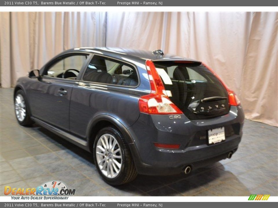 2011 Volvo C30 T5 Barents Blue Metallic / Off Black T-Tec Photo #18