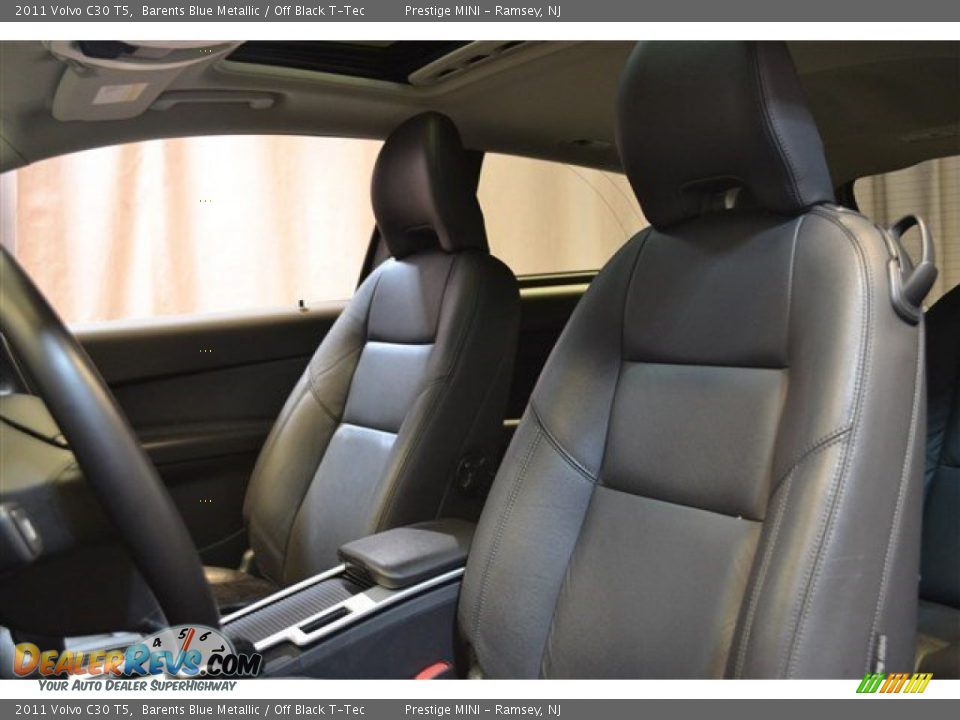 2011 Volvo C30 T5 Barents Blue Metallic / Off Black T-Tec Photo #19