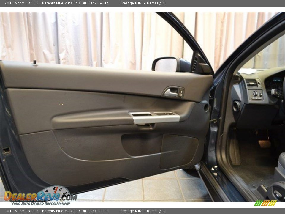 2011 Volvo C30 T5 Barents Blue Metallic / Off Black T-Tec Photo #20